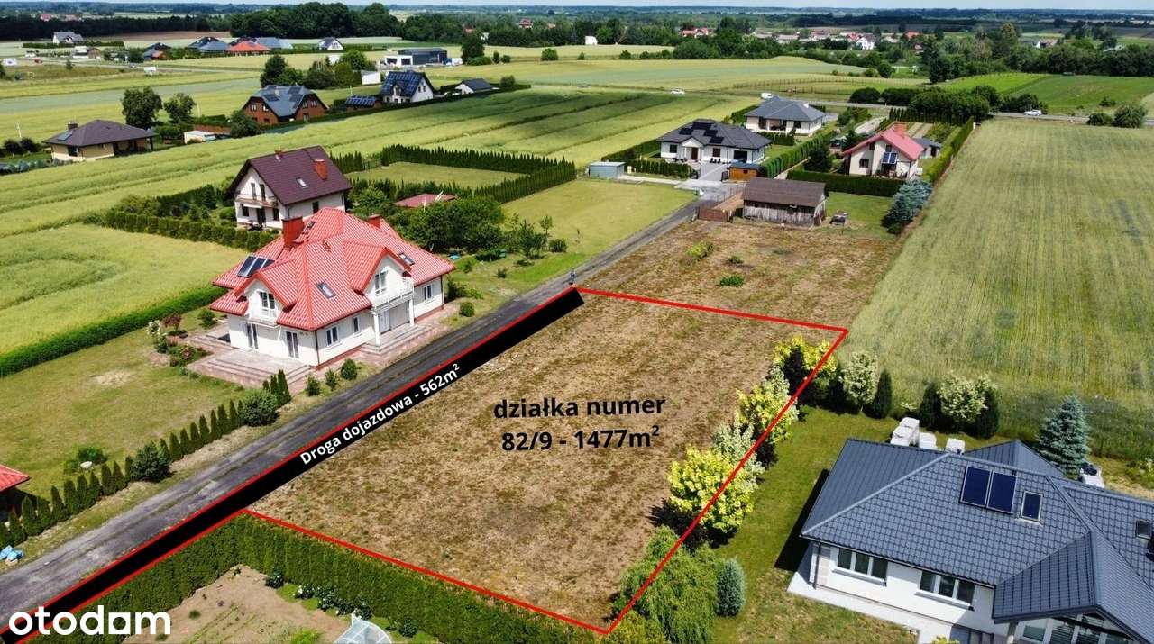 1500 m² w otoczeniu zieleni | 6 km od Łęcznej, 30 km od Lublina - Pełny obrazek: 5/9
