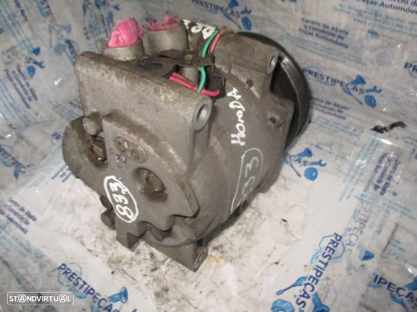 Compressor AC HS090R HFC134A HONDA JAZZ 2 2004 1.2I 78CV 5P CINZA - 3