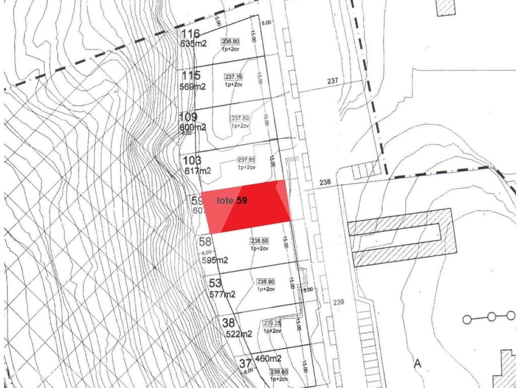 Lote para construção de moradia.