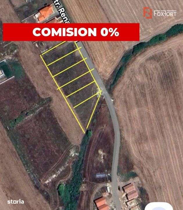 COMISION 0% Teren intravilan de vanzare 687 mp in Sacalaz - Imagine principală: 1/2