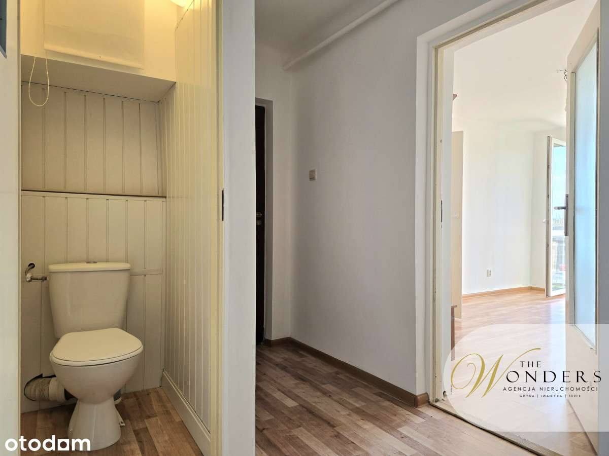 Centrum • 4 Pokoje • Balkon • 56,30 m2 • Widok - Pełny obrazek: 4/9