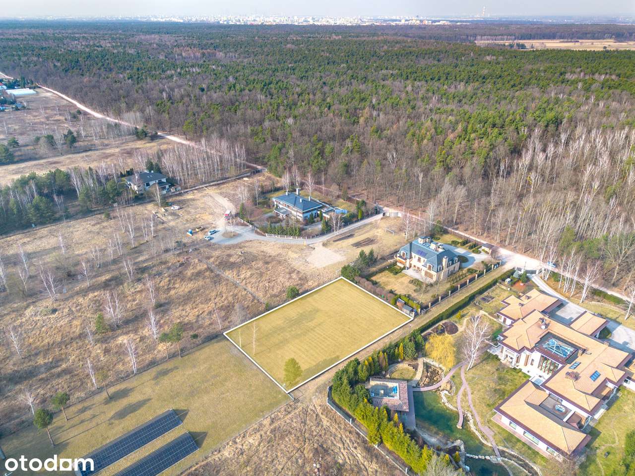 Wyjątkowa działka z MPZP, obok Las Kabacki-6