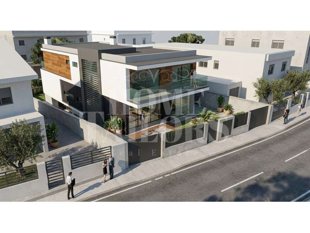 Moradia T5 com Piscina e Jardim em construção | Caxias | Oeiras-7