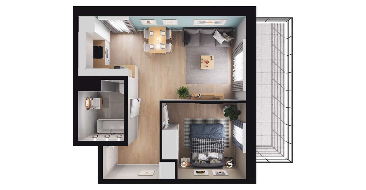 gotowe do odbioru | o.podłogowe | Park Kościuszki - Pełny obrazek: 3/9