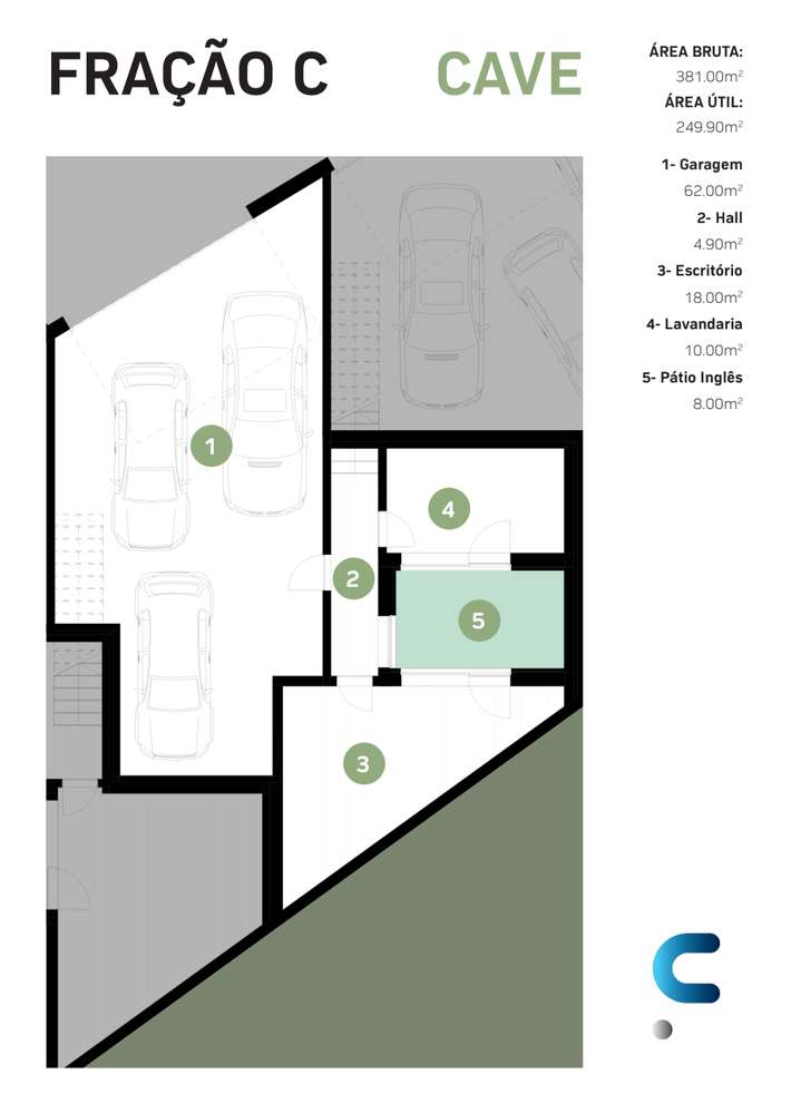 Moradia T4 com piscina e jardim em Canidelo-57