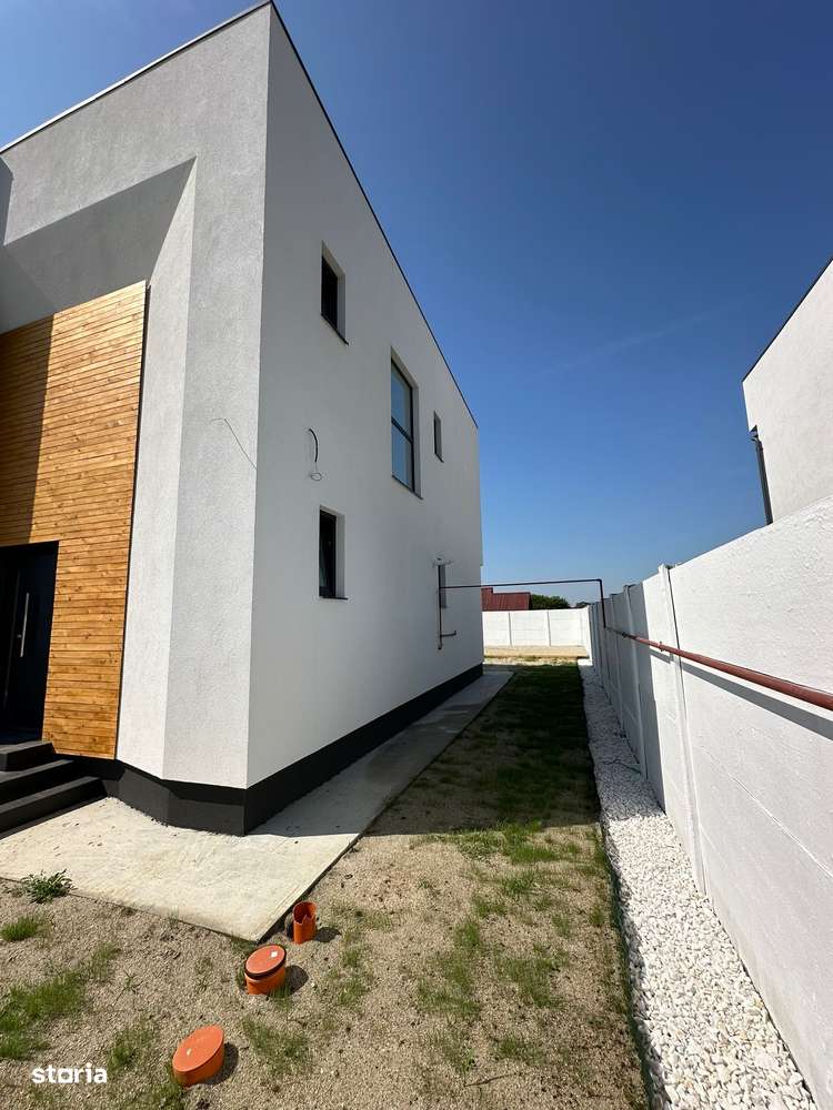 Casă modernă de vânzare Com. Berceni -dormitor la parter -teren 450 mp - Imagine principală: 3/19