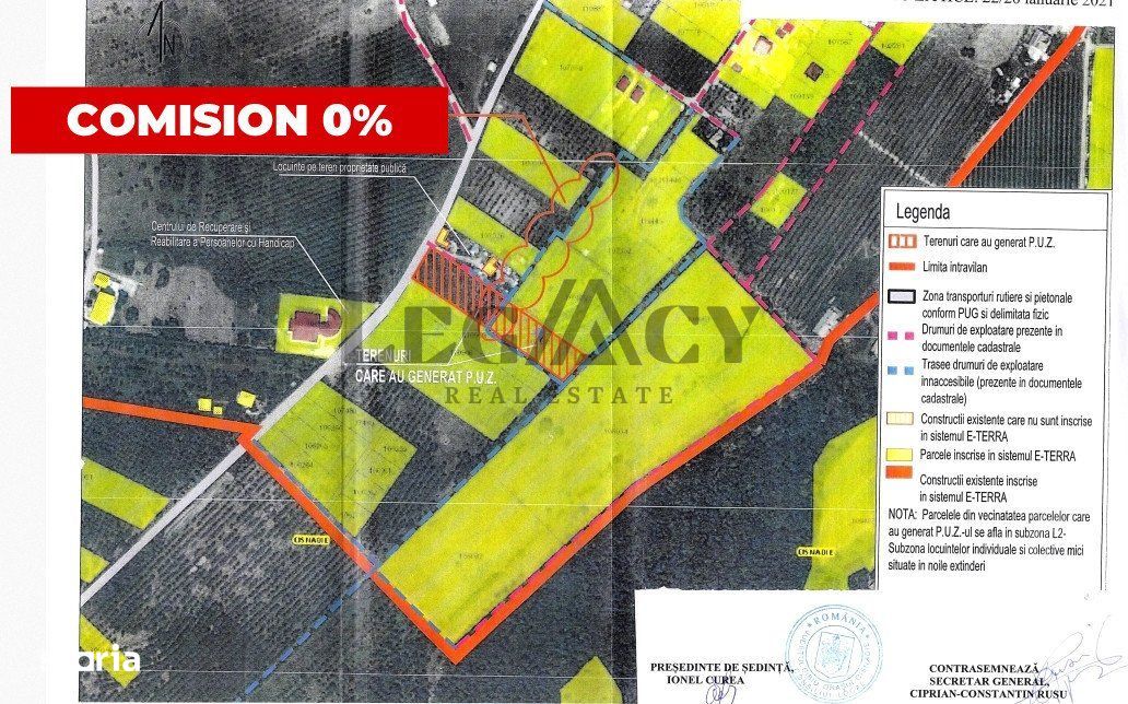 Teren intravilan de vanzare Cisnadie/Cisnadioara-Comision 0