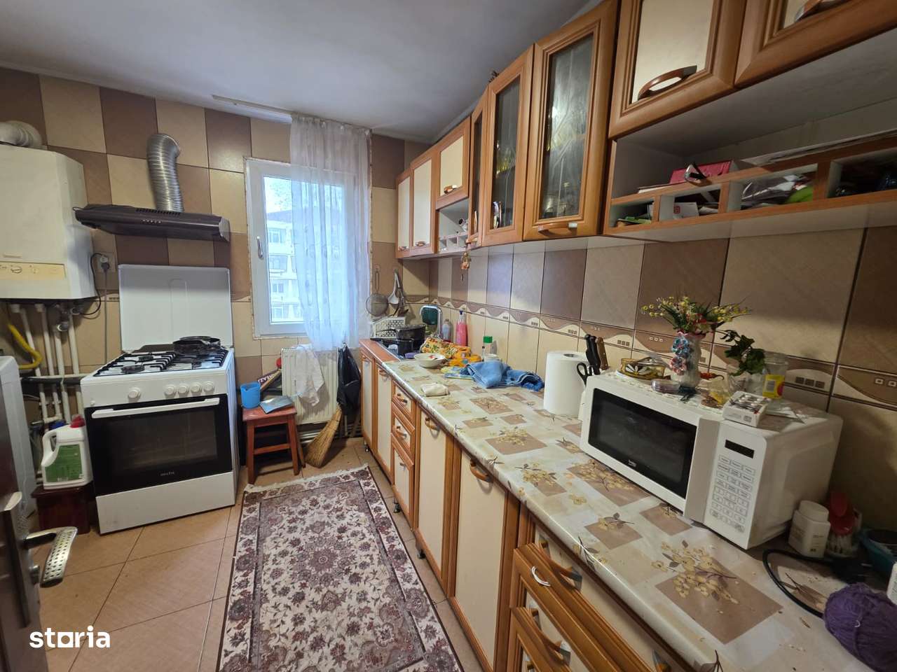 3 camere, str. Ecaterina Teodoroiu, mobilat și utilat , 2 balcoane - Imagine principală: 4/6