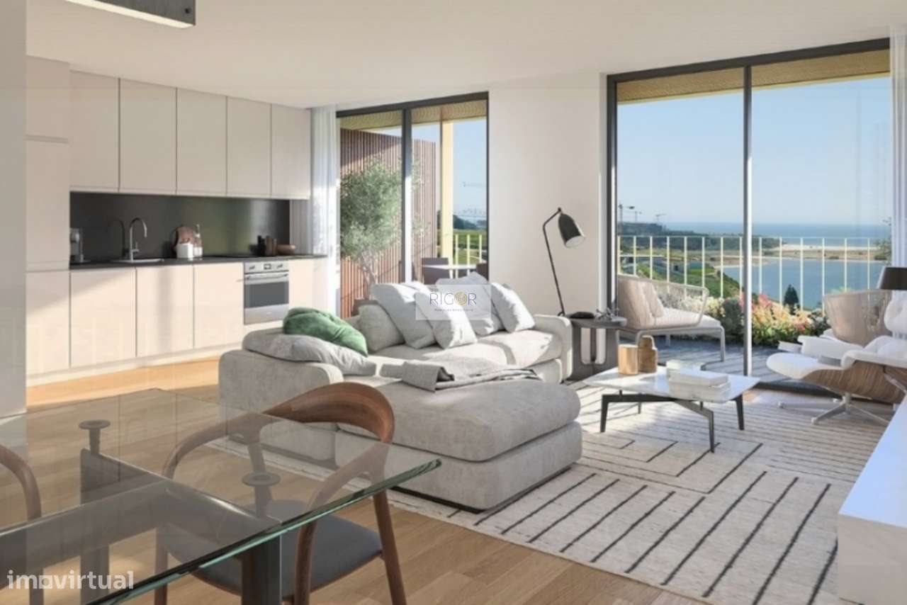 Apartamento T2 com terraço em construção - Grande imagem: 4/8