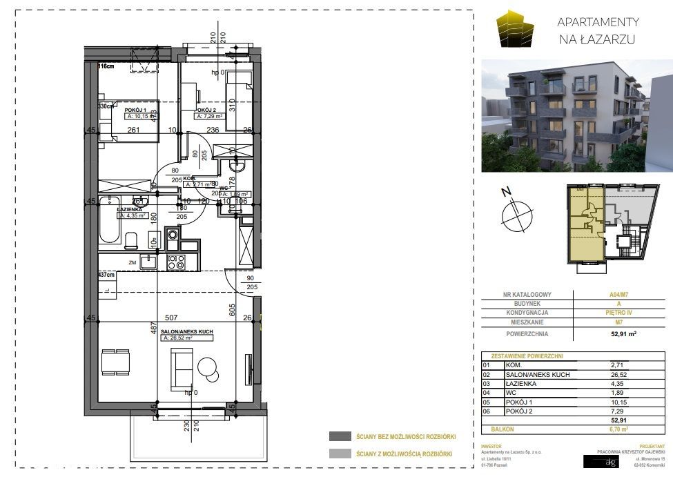 3 pokoje obok Parku Wilsona | BALKON | 0% prowizji