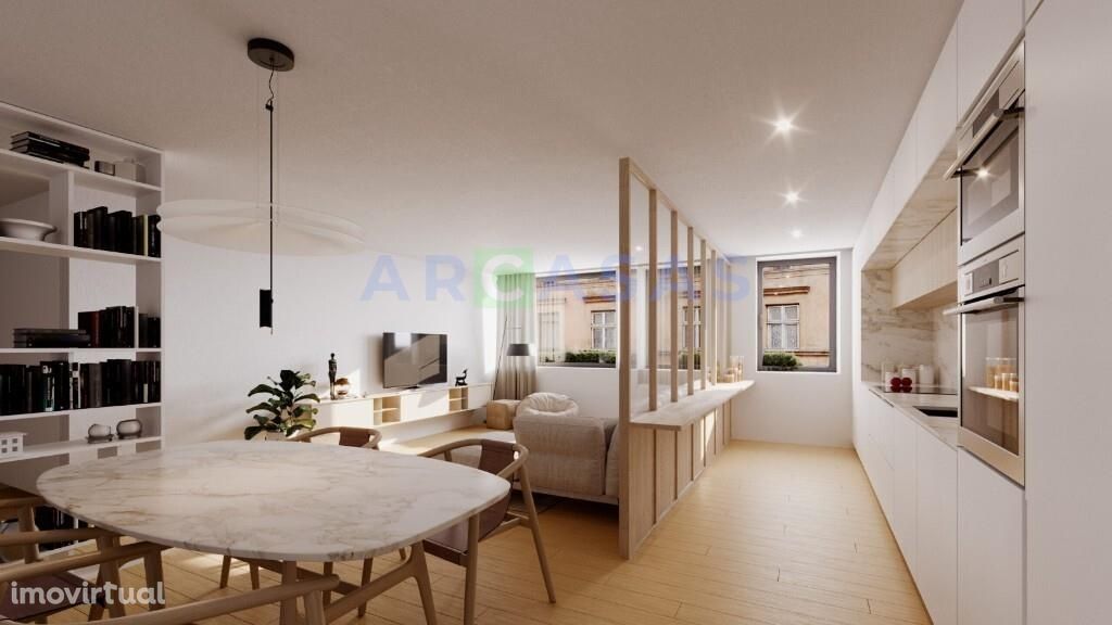 Apartamento T3 novo com varanda em Paranhos, Porto