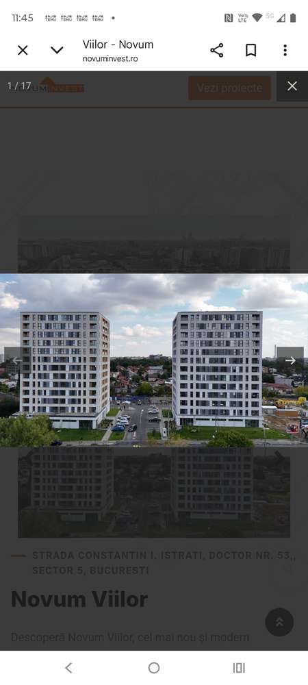 Studio nou cu logie 41,9 mp