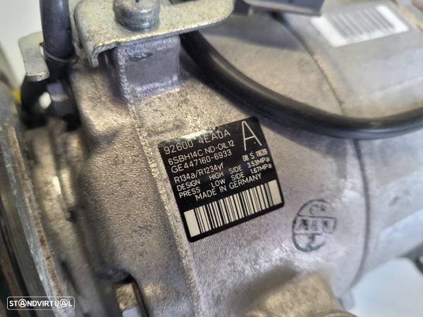 Compressor de AC Nissan Qashqai J11 Renault Kadjar 1.5 DCi 2013- - 3