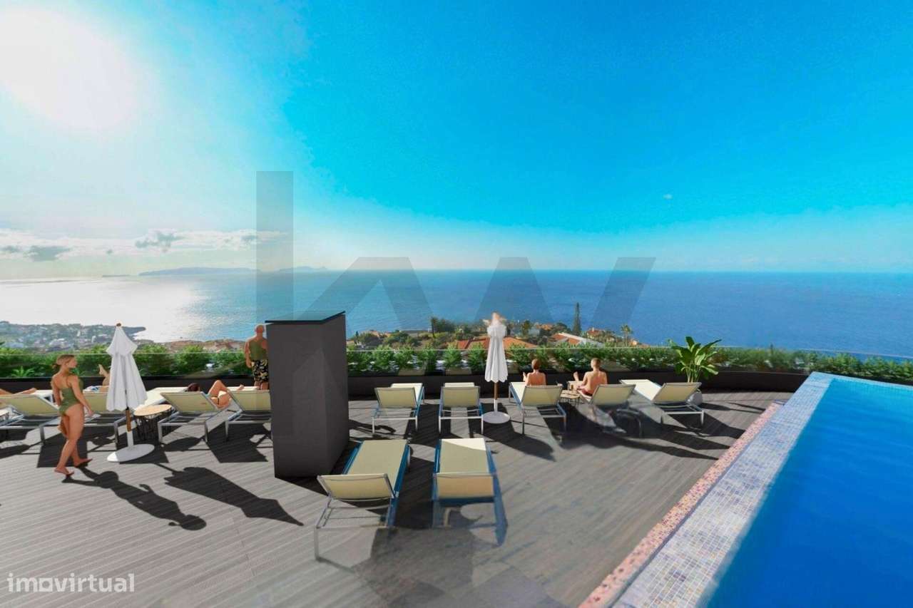 INFINITY Apartamento T1 com Vista Mar | Piscina Infinity Rooftop & Gin - Grande imagem: 3/28