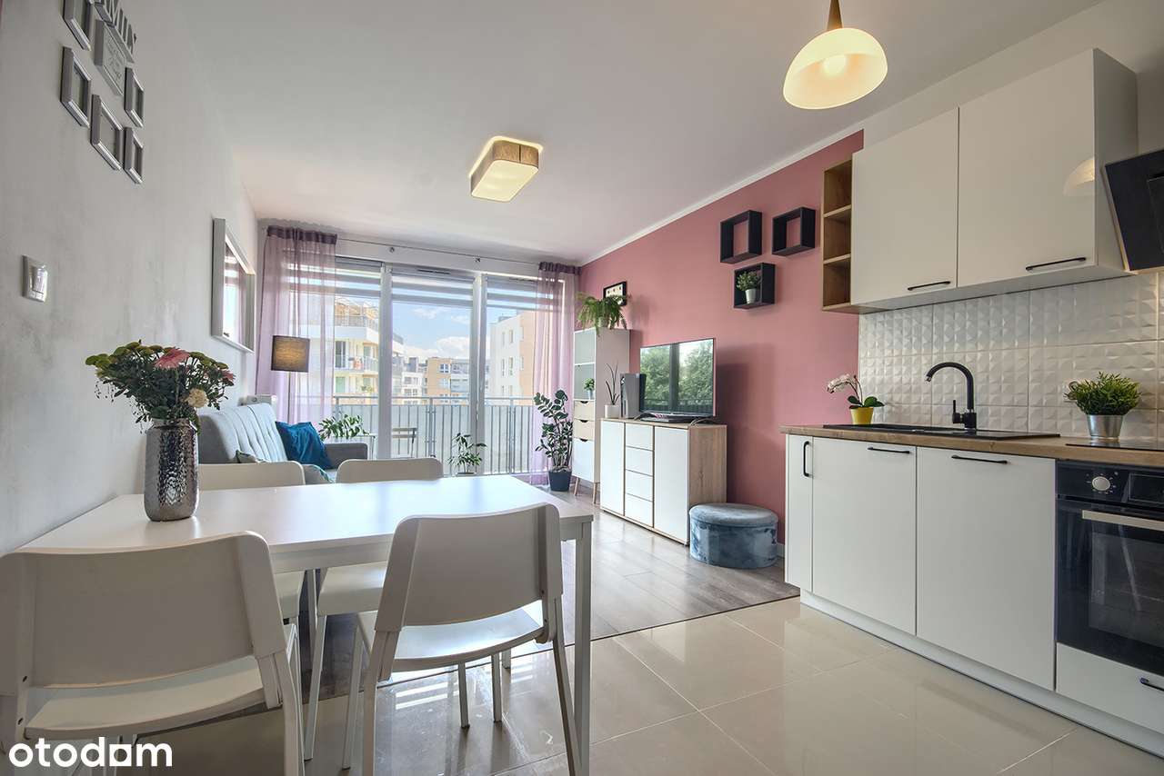 2 pok. z balkonem / Wiszące Ogrody / PKM - Pełny obrazek: 2/14