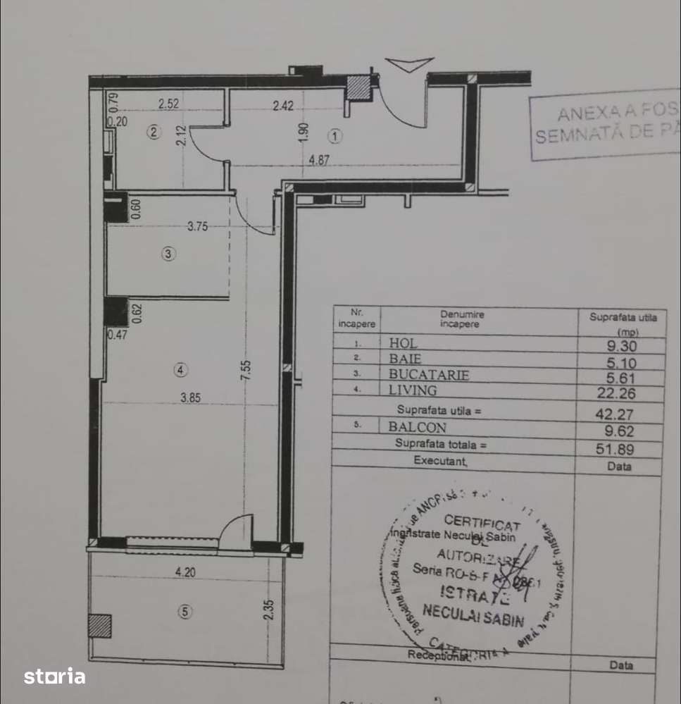 Apartament 2 camere, 52 mp, etaj 1/4 Iancu Nicolae – Pipera, Voluntari-11