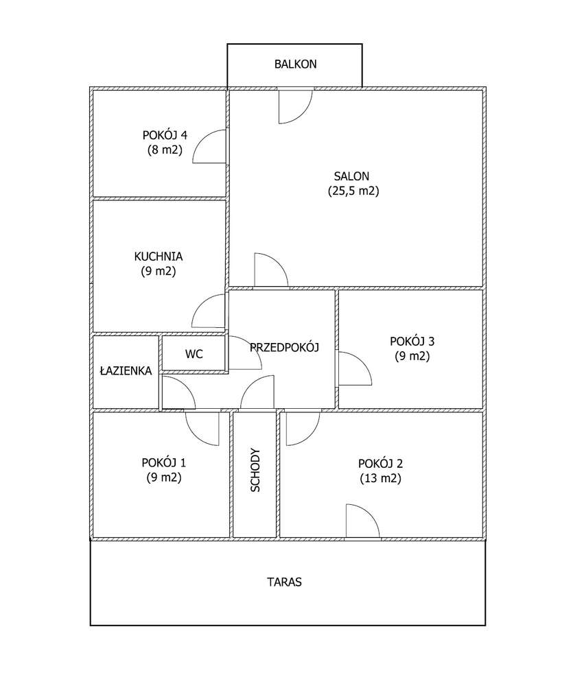 Dom wolnostojący w spokojnej okolicy-12