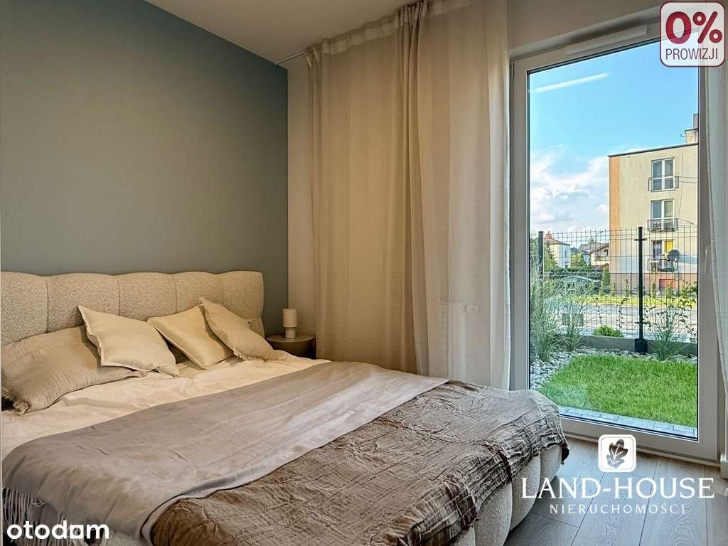 Nowe M3, umeblowane, z ogródkiem-17