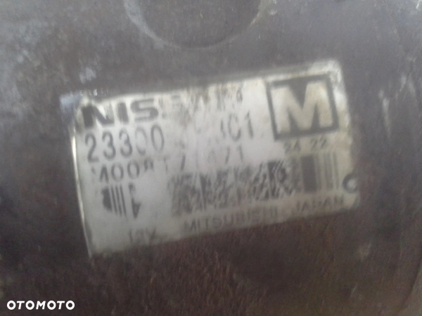 Nissan Primera P12 2.2Di rozrusznik M008T71471 - 4