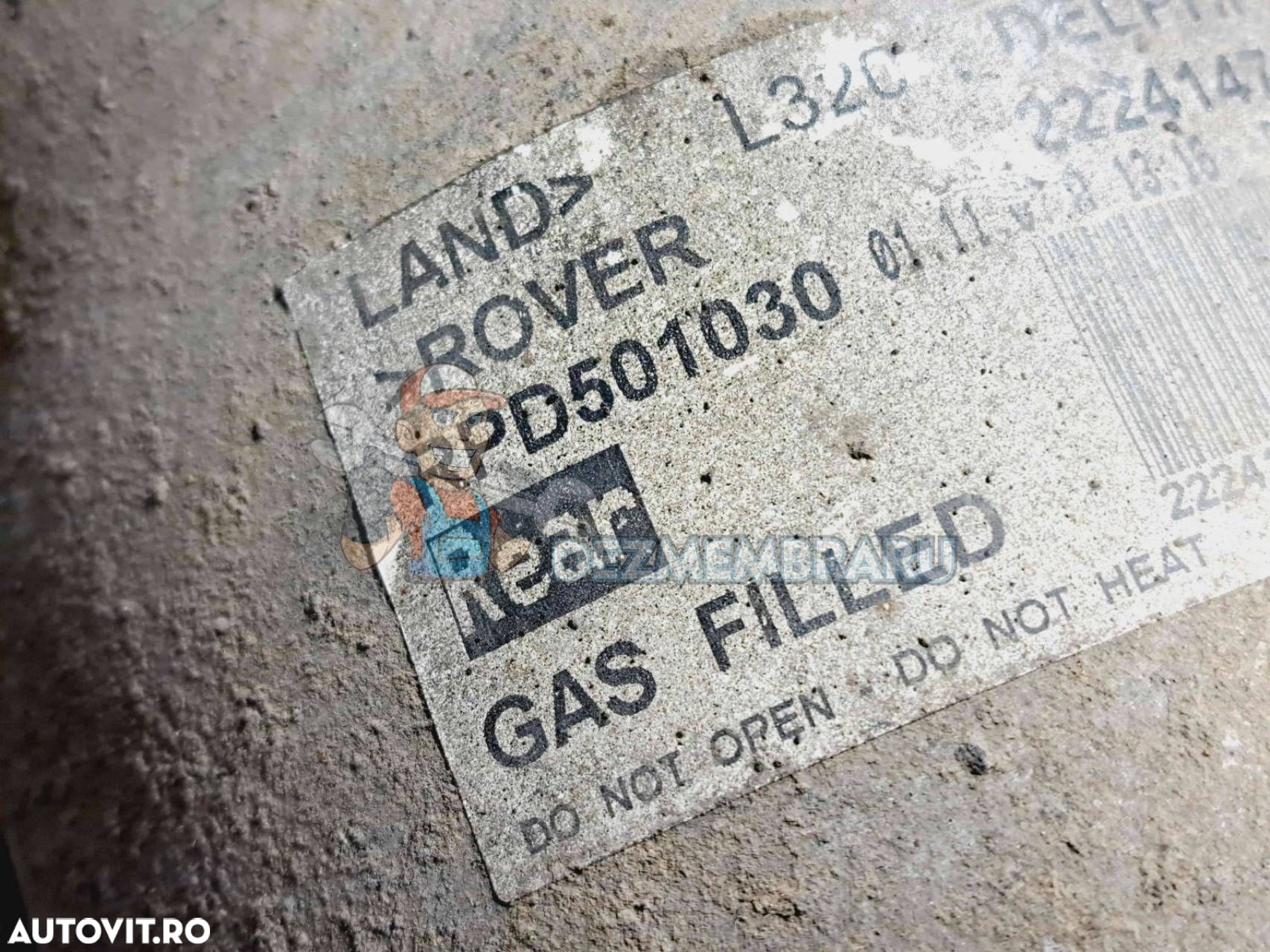 Perna aer stanga spate LAND ROVER Range Rover Sport (LS) [Fabr 2002-2013] RPD501030 2.7 V6 276DT - 2