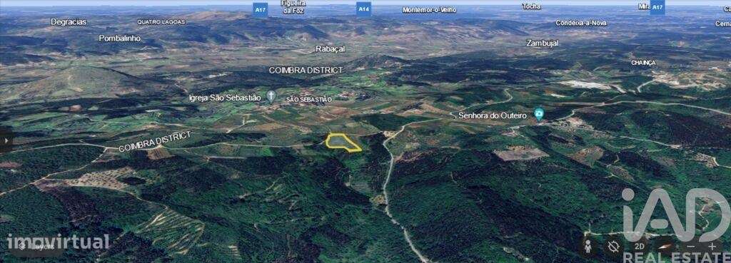 Terreno Agrícola em São Miguel, Santa Eufémia e Rabaçal de 7714,00 m2 - Grande imagem: 5/9