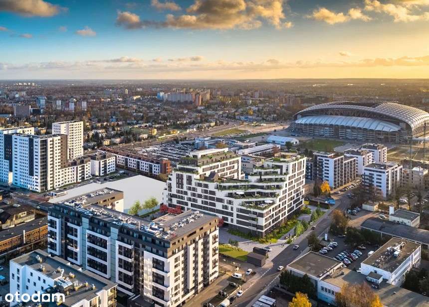 FIQUS Marcelin/NOWE umeblowane 45m+duży zielony taras 18m.Wysoki stand - Pełny obrazek: 3/19