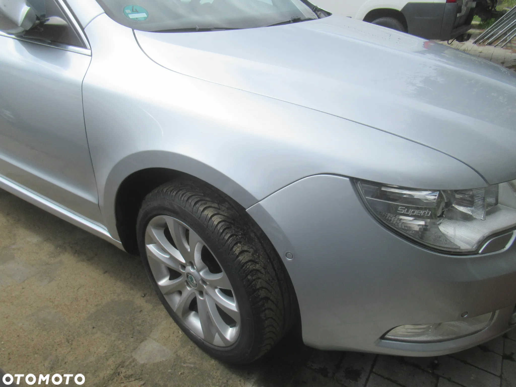 BŁOTNIK PRZEDNI PRZÓD PRAWY SKODA SUPERB II 2 9156 2008-2013 - 3