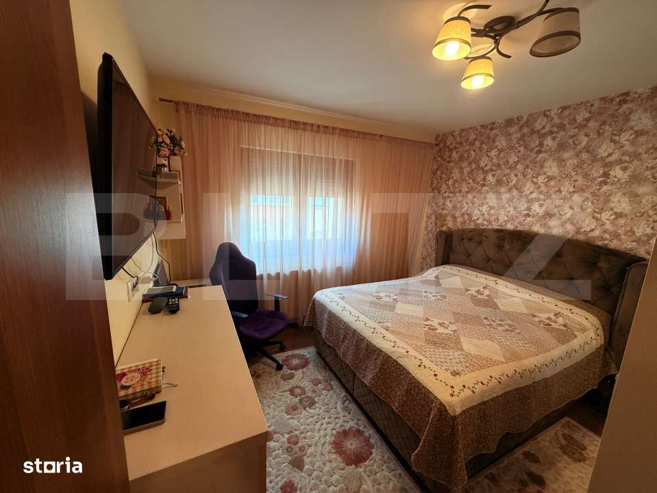 Apartament cu 3 camere, 64 mp utili, Tractorul, 5 minute de Coresi - Imagine principală: 3/9