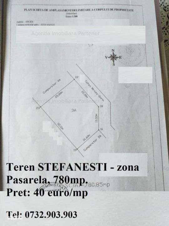 Teren STEFANESTI, diverse suprafete - Imagine principală: 5/5