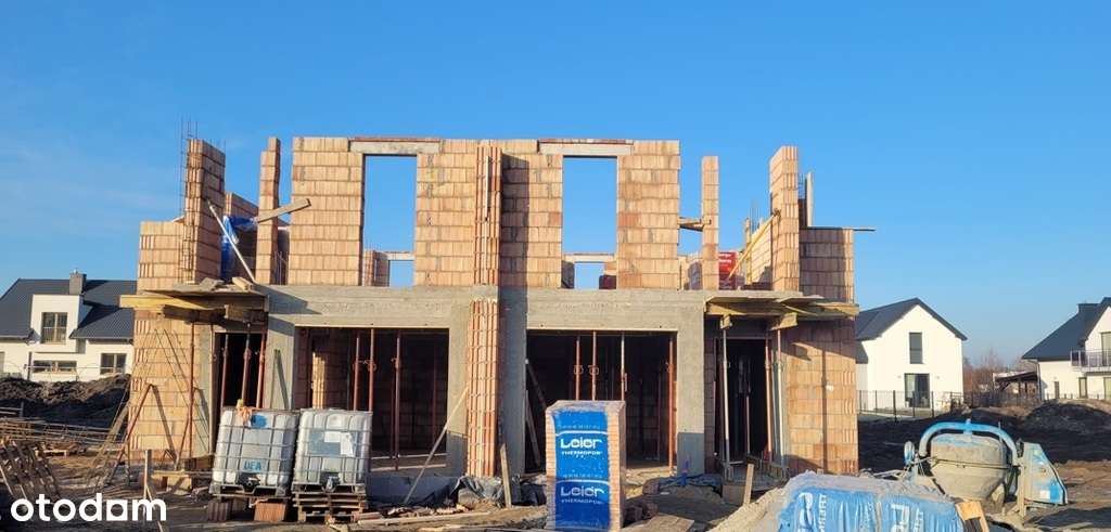 Nowość - Bliźniak  / Duża narożna działka / Garaż w bryle - Pełny obrazek: 5/6