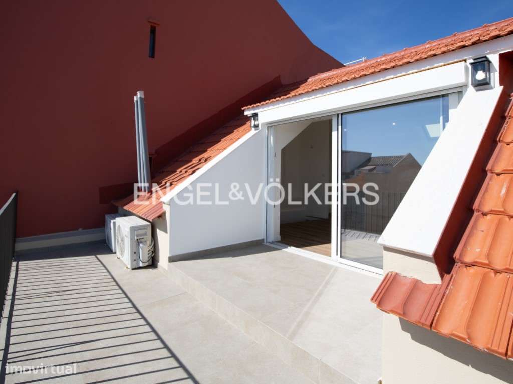 Apartamento T2 Duplex c/ Terraço e Vista para o Rio Tejo, em São Vi... - Grande imagem: 4/27