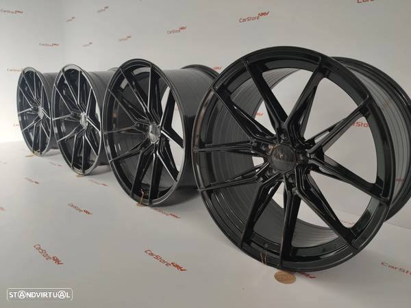 Jantes Haxer HX036 20 x 9 et 25 + 10.5 et 20 5x120 Preto Brilhante - 6