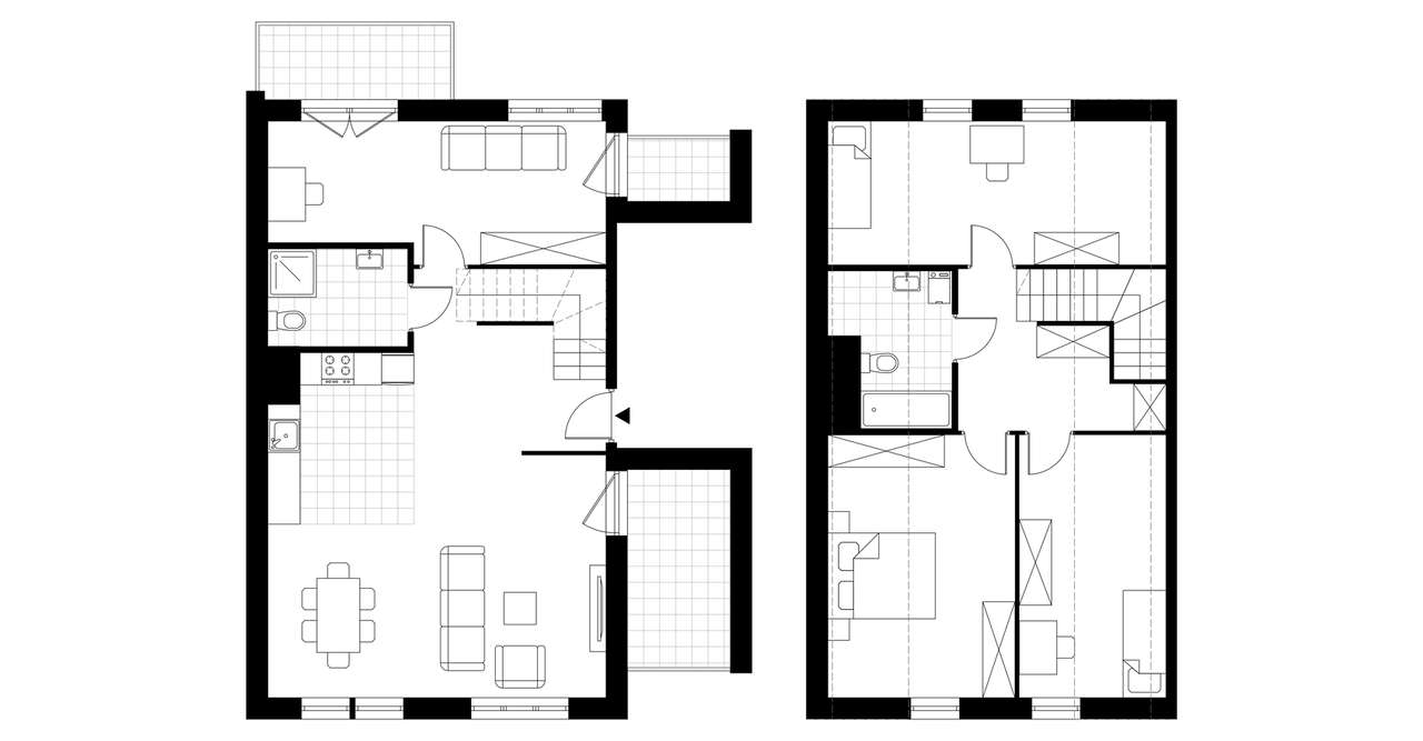 5-pokojowe mieszkanie 103m2 + 3 balkony - Pełny obrazek: 3/8