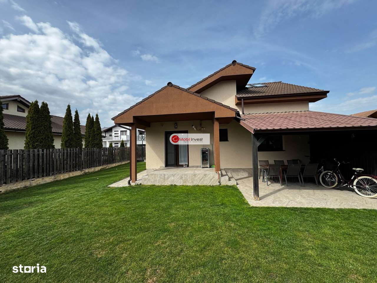 Casa individuala, Superfinisata ,mobilata, utilata, Orizont  !-0