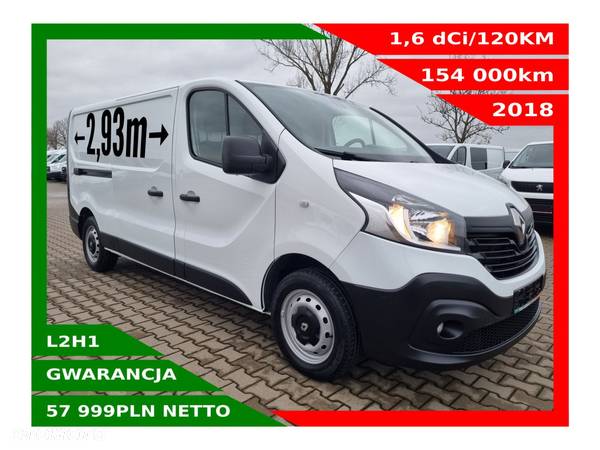 Renault Trafic Long *57999zł NETTO* 1,6 dCi/120KM - 2