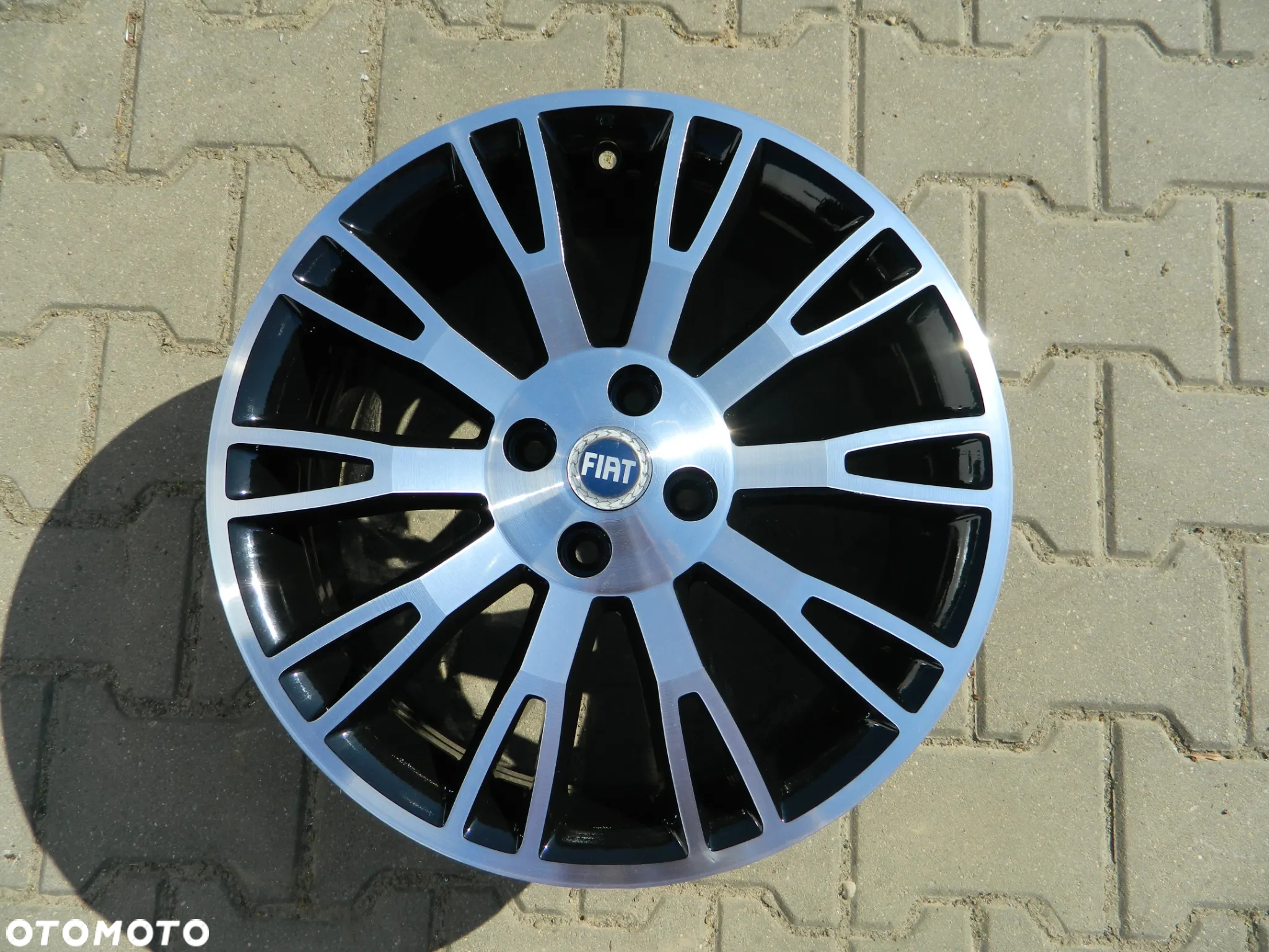 FIAT ALFA ROMEO  ORYGINALNA 6.5" x 17" 4x100 ET 46 felgi aluminiowe - 12