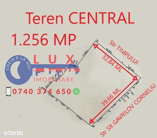ID 7513 Teren CENTRAL - Str Slt Gavrilov Corneliu