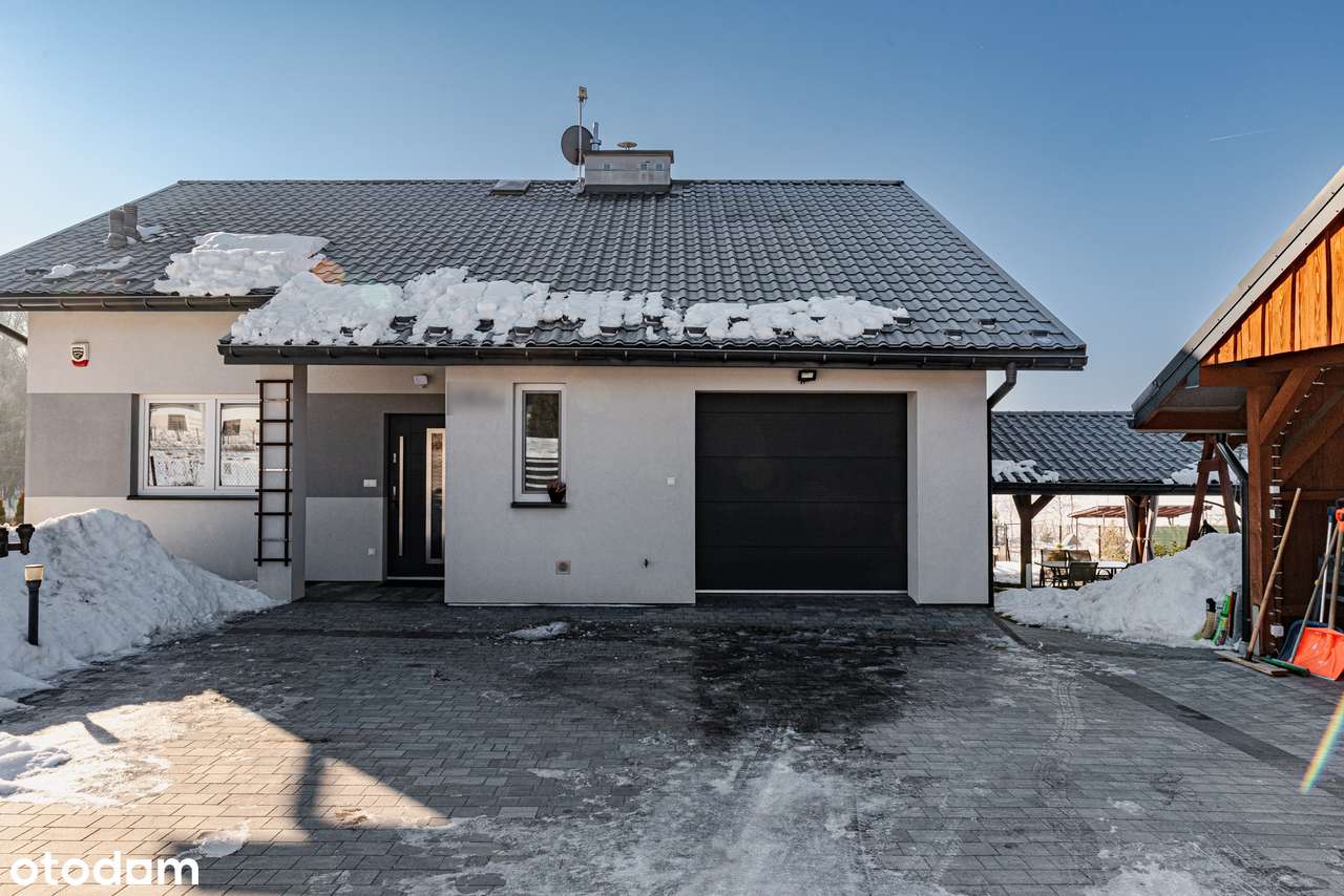 Nowoczesny dom jednorodzinny w Pogórskiej Woli, gmina Skrzyszów-1