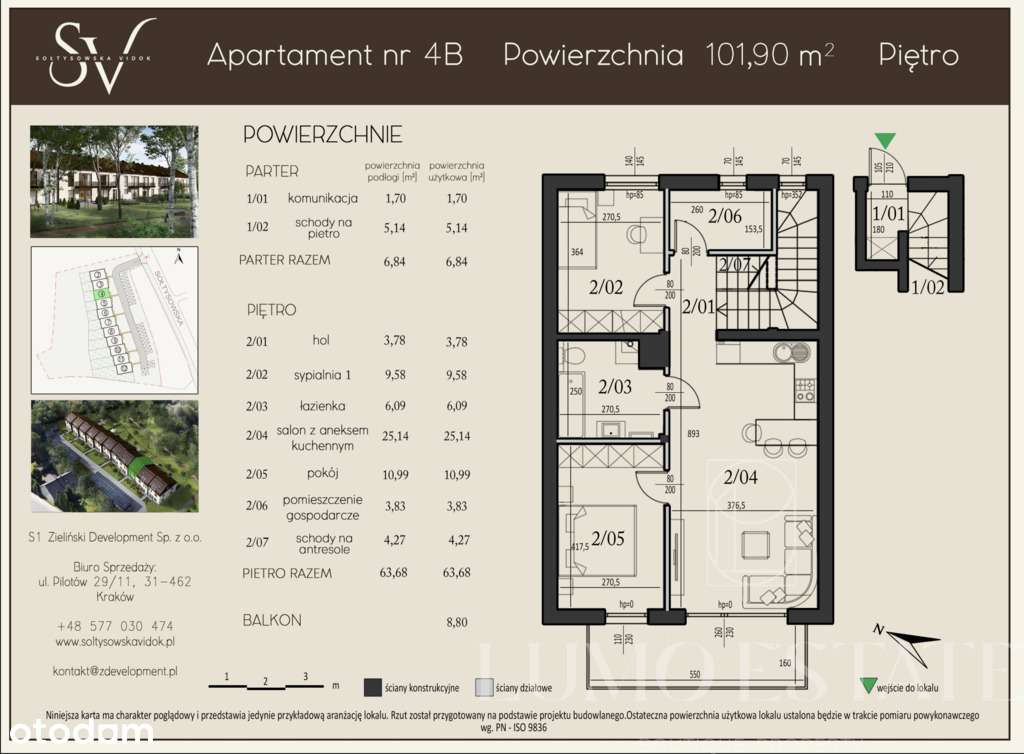 Antresola 31m2 | Prywatny Park 20a | 2xparking-9