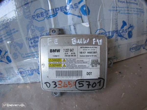 Modulo 7237647 BMW 520D F11 FASE 1 2011 2.0D 184CV 5P PRETO Balastro Xenon - 2