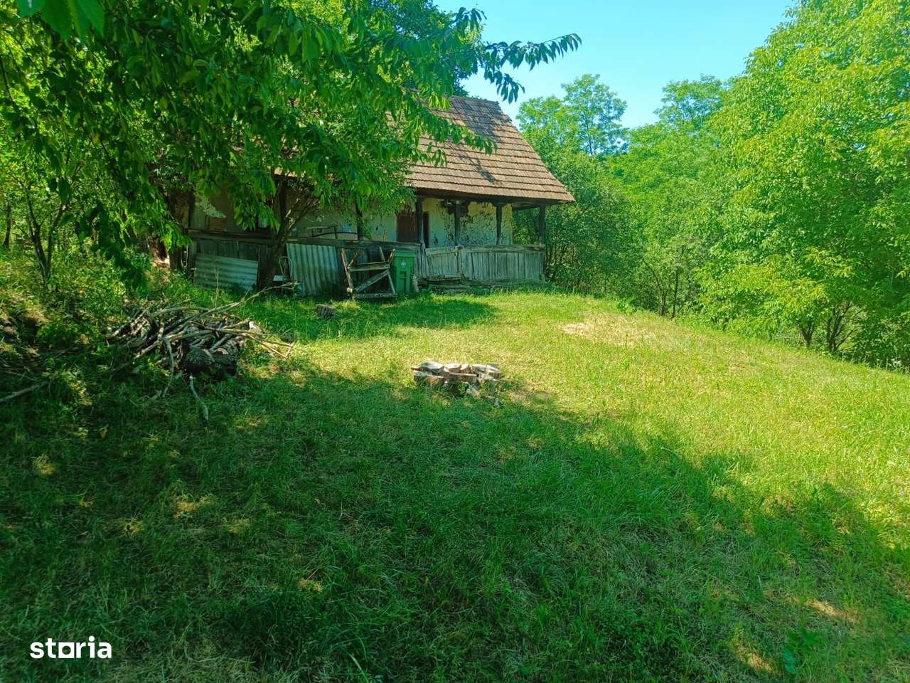 0 comision, Teren de 906 mp cu casa-Corusu, com Baciu - Imagine principală: 5/6