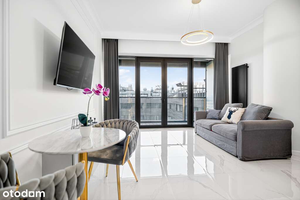 Stylowa kawalerka z balkonem w Hanza Tower! - Pełny obrazek: 5/20