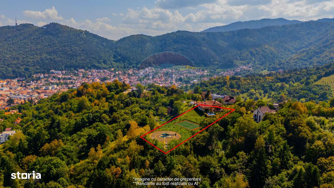 COMISION 0% Teren 2700mp / Strada Coltul Putinarilor/Poiana Brașov - Imagine principală: 1/13