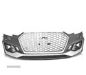 PARA-CHOQUES FRONTAL PARA AUDI A4 B9 15-19 RS4 STYLE PDC SILVER - 3