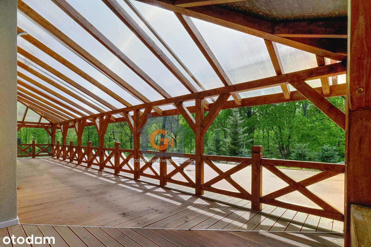 Nowy nietuzinkowy dom o pow. 150m2 ze stawem. Działka o pow. 1ha-15