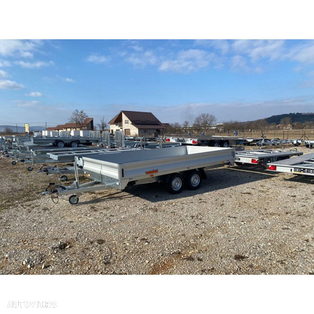 Autocar Platforma remorca auto cu obloane transport stupi apicola 1600-2700kg C.I.V inclus - 3