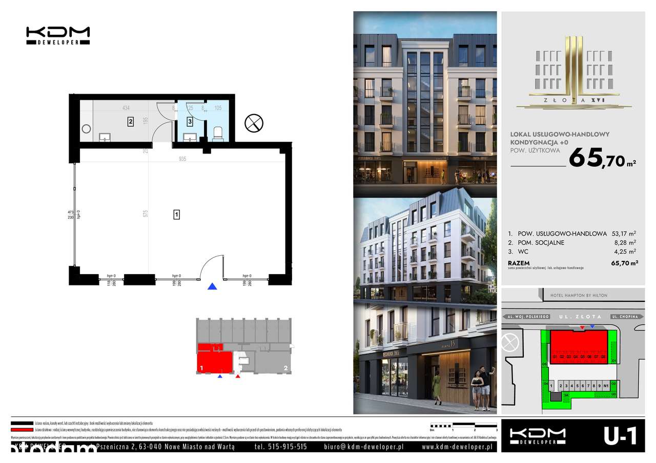 Lokal usługowy U-1– wejście bezpośrednio z ulicy!! - Pełny obrazek: 2/7