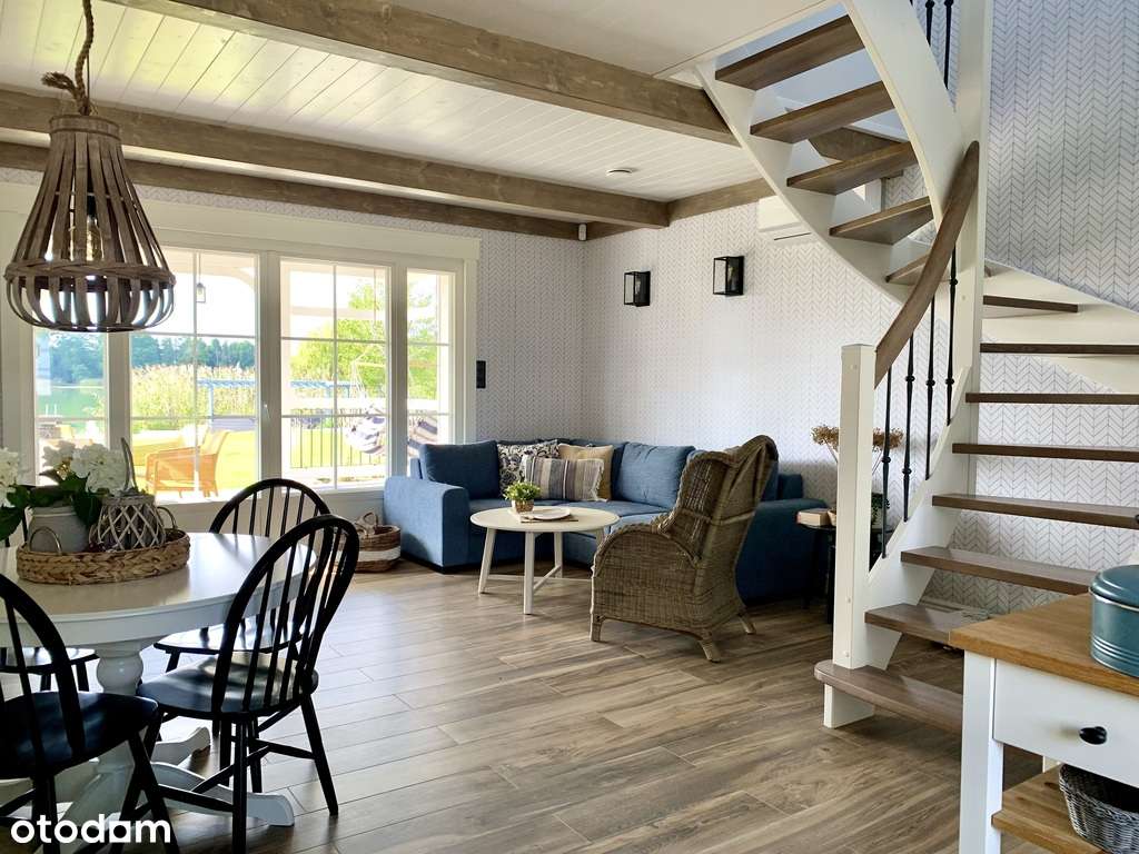 TRZY LUKSUSOWE DOMKI/DOSTĘP DO JEZIORA-11