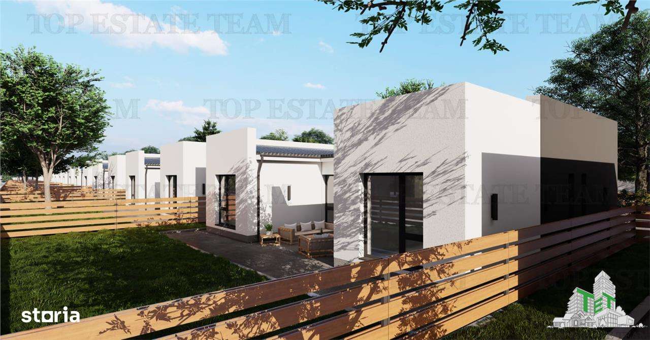 Vila stil mediteranean, moderna, cu 4 camere ( parter ) si curte gener - Imagine principală: 4/20