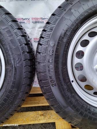 Set complet - Jante (tabla) si anvelope (All seasons) 205/75 R16C - 4